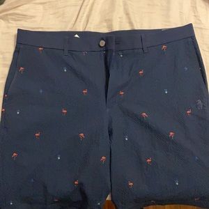 Original penguin golf shorts.